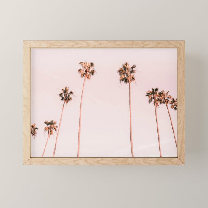 Summer Palms Mini Art Print Gallery Image 1
