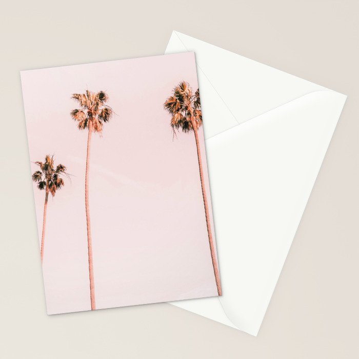 Summer Palms Stationery Card Gallery Image 2