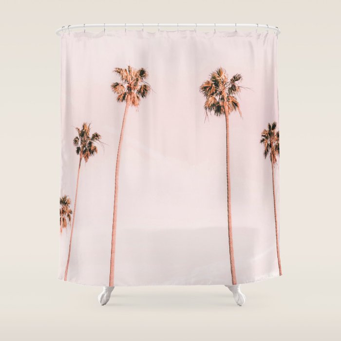Summer Palms Shower Curtain Gallery Image 1