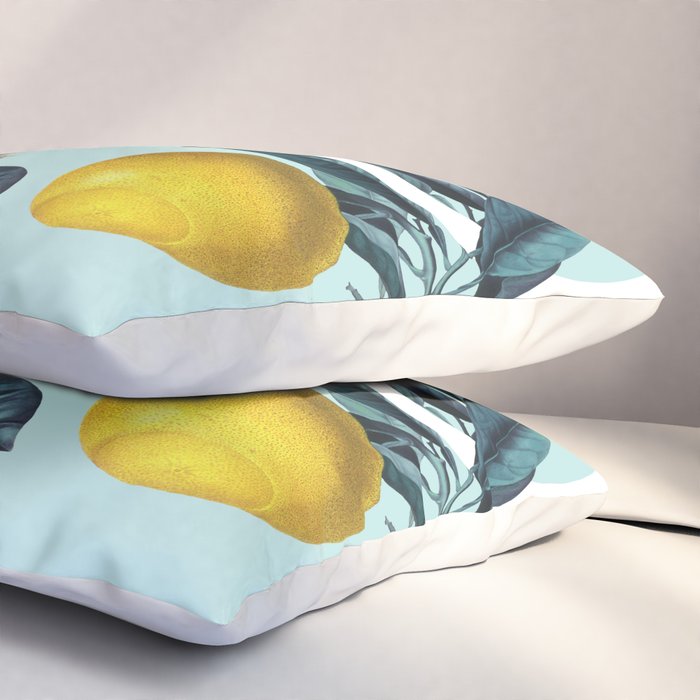 Geometric and Lemon pattern III Pillow Sham Gallery Image 3