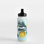 Geometric and Lemon pattern III Water Bottle Gallery Image 2