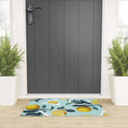 Geometric and Lemon pattern III Welcome Mat Gallery Image 3
