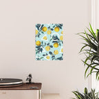 Geometric and Lemon pattern III Poster Gallery Image 2