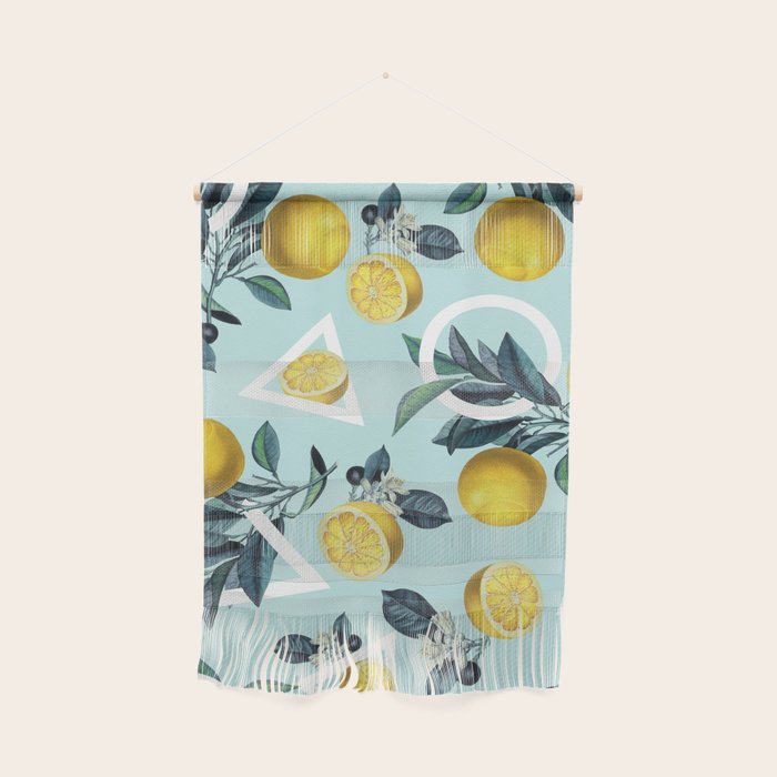 Geometric and Lemon pattern III Wall Hanging Gallery Image 1