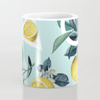 Geometric and Lemon pattern III Coffee Mug Gallery Image 4