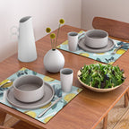 Geometric and Lemon pattern III Placemat Gallery Image 2