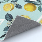Geometric and Lemon pattern III Rug Gallery Image 4