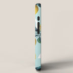 Geometric and Lemon pattern III iPhone Case Gallery Image 2
