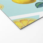 Geometric and Lemon pattern III Welcome Mat Gallery Image 2