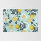 Geometric and Lemon pattern III Rug Gallery Image 2