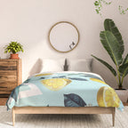 Geometric and Lemon pattern III Comforter Gallery Image 3
