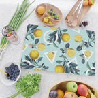 Geometric and Lemon pattern III Cutting Board Gallery Image 2