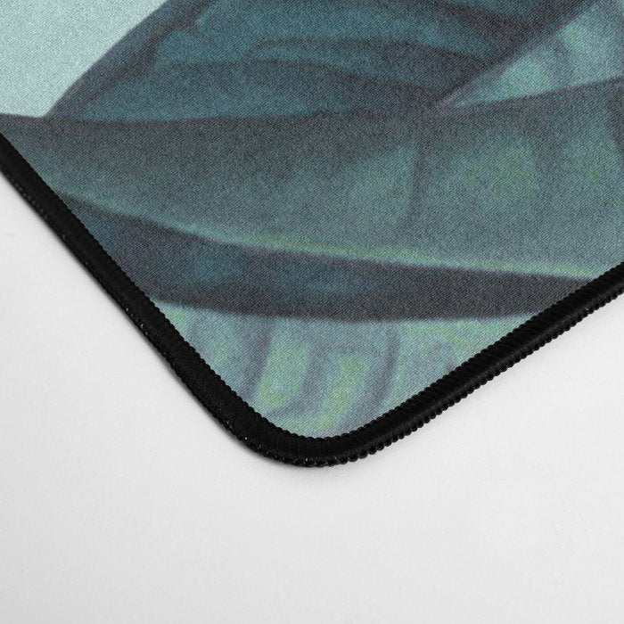 Geometric and Lemon pattern III Desk Mat Gallery Image 4