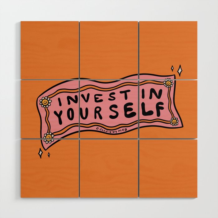Invest In Yourself Wood Wall Art Gallery Image 1