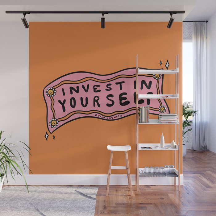 Invest In Yourself Wall Mural Gallery Image 1