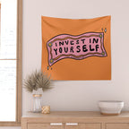 Invest In Yourself Wall Tapestry Gallery Image 2