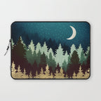 Star Forest Reflection Laptop Sleeve Gallery Image 1