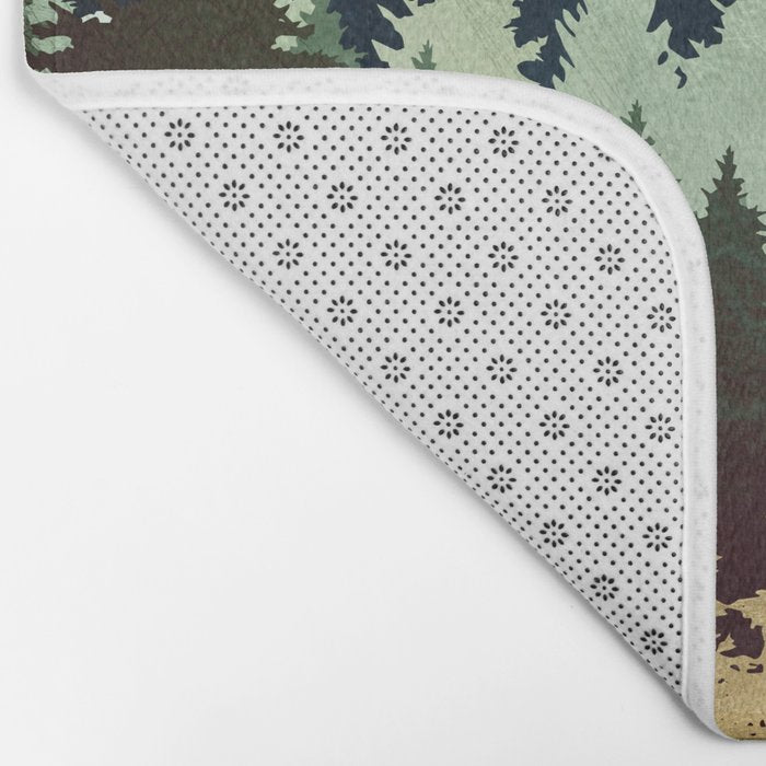 Star Forest Reflection Bath Mat Gallery Image 2
