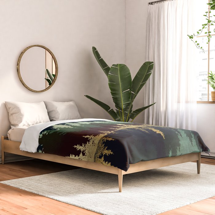 Star Forest Reflection Comforter Gallery Image 2