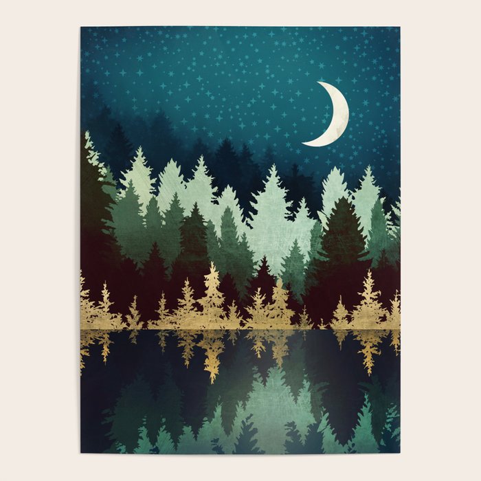 Star Forest Reflection Poster Gallery Image 4