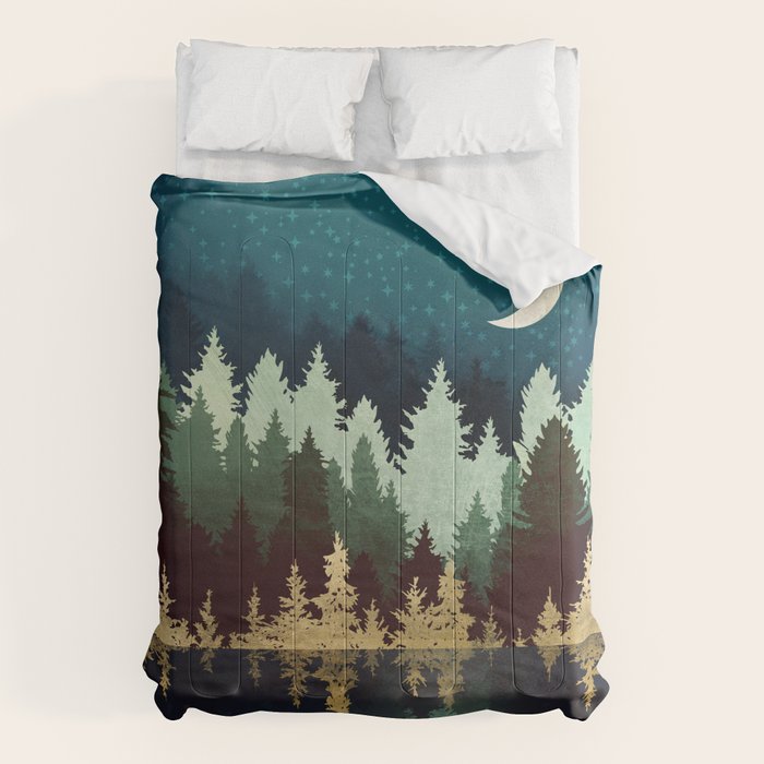 Star Forest Reflection Comforter Gallery Image 6