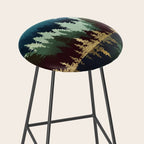 Star Forest Reflection Stool Gallery Image 2