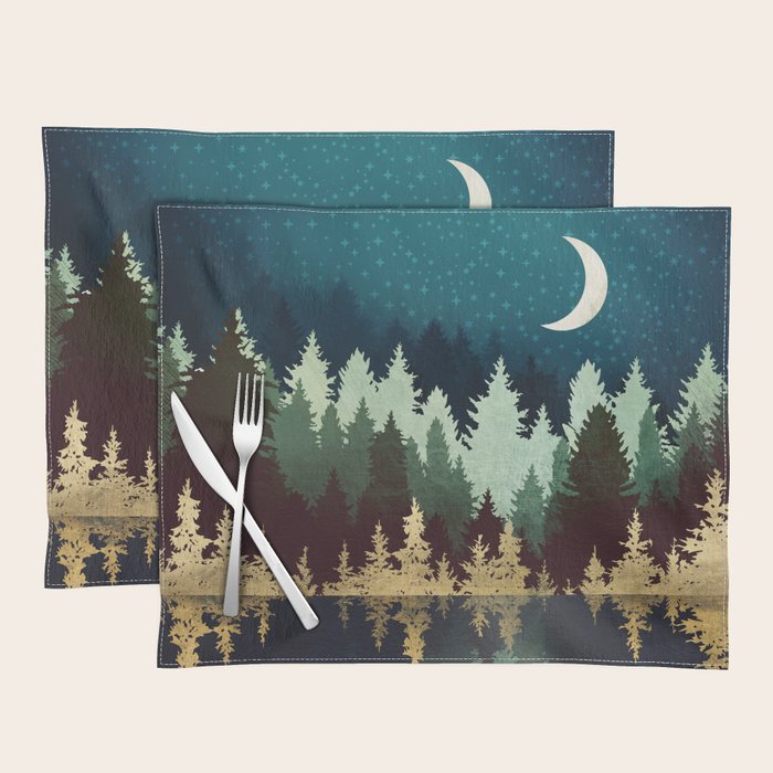 Star Forest Reflection Placemat Gallery Image 1
