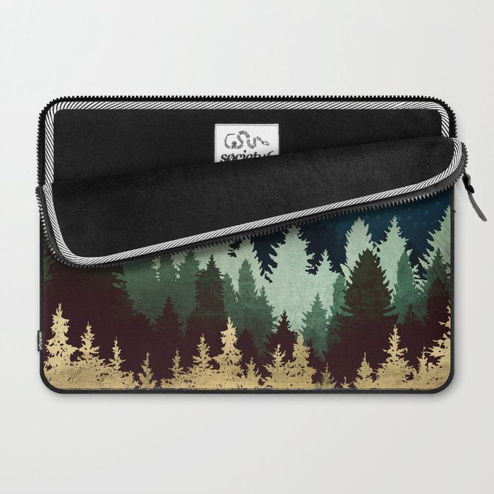 Star Forest Reflection Laptop Sleeve Gallery Image 2