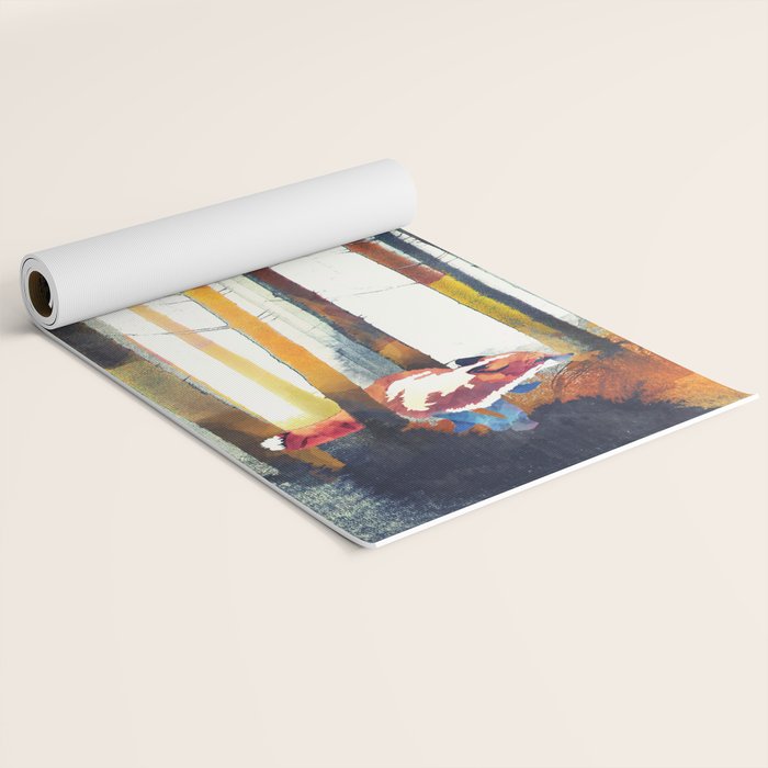 Autumn Hunt Yoga Mat Gallery Image 2