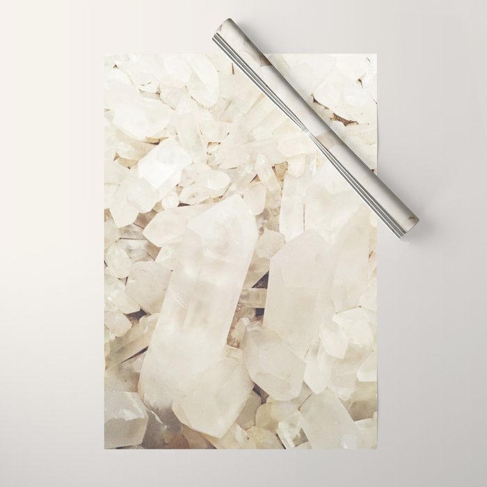 Quartz Crystals Wrapping Paper Gallery Image 1