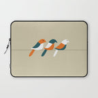 Birds on wire Laptop Sleeve Gallery Image 1