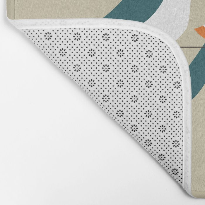 Birds on wire Bath Mat Gallery Image 2