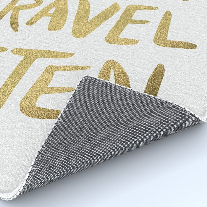 Eat Well Travel Often on Gold Rug Gallery Image 4