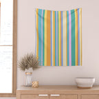 Classic Stripes XXIV - 90s Summer Wall Tapestry Gallery Image 2