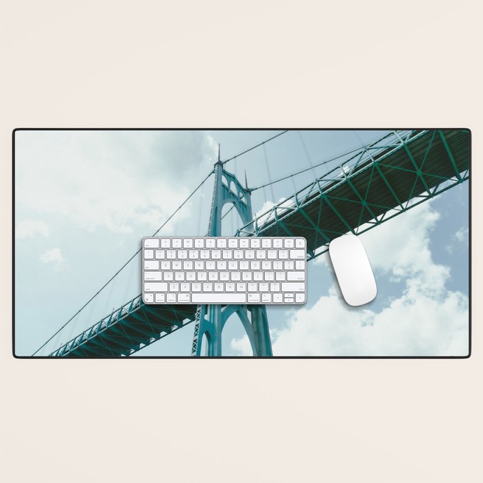 St. Johns Bridge Desk Mat Gallery Image 1