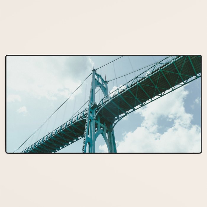 St. Johns Bridge Desk Mat Gallery Image 3