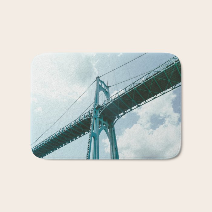 St. Johns Bridge Bath Mat Gallery Image 1