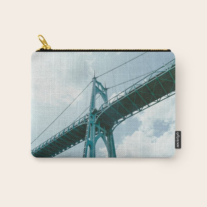 St. Johns Bridge Carry All Pouch Gallery Image 1