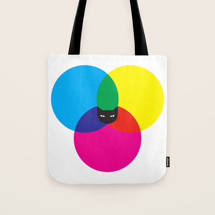 CMYKAT Tote Bag Gallery Image 1