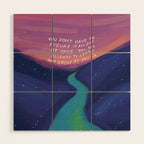 Grow as you go Wood Wall Art Gallery Image 1