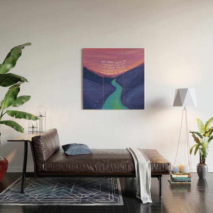 Grow as you go Wood Wall Art Gallery Image 2
