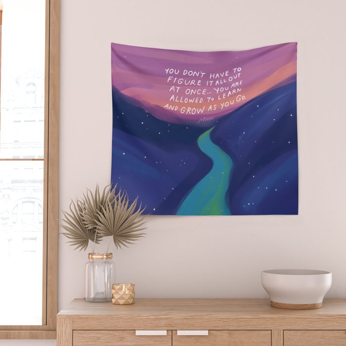 Grow as you go Wall Tapestry Gallery Image 2