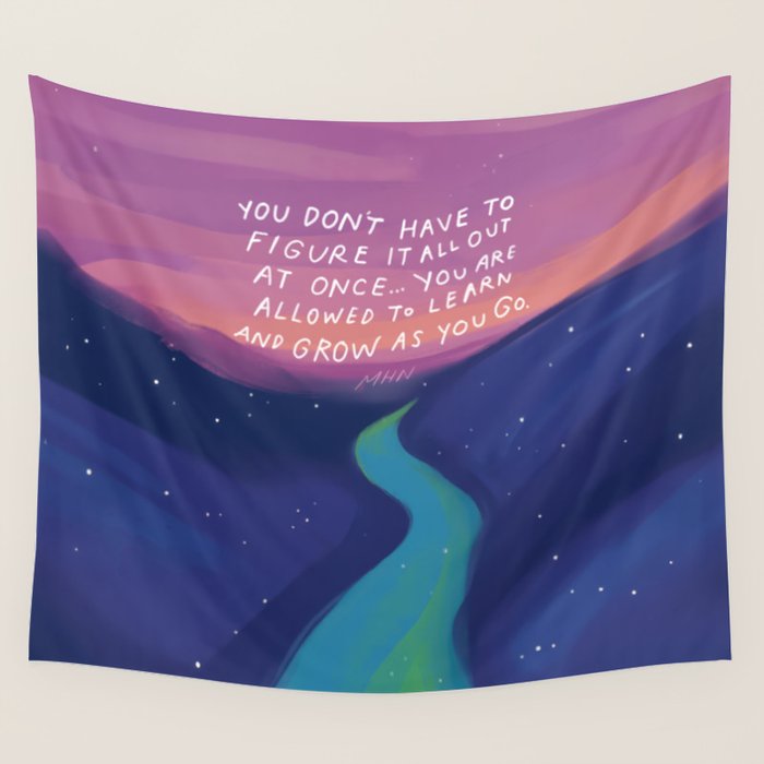 Grow as you go Wall Tapestry Gallery Image 1