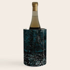 Dark Teal Van Gogh Trees & Underwood Wine Chiller Gallery Image 1