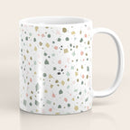 terrazzo stracciatella marble texture decorative pattern Coffee Mug Gallery Image 1