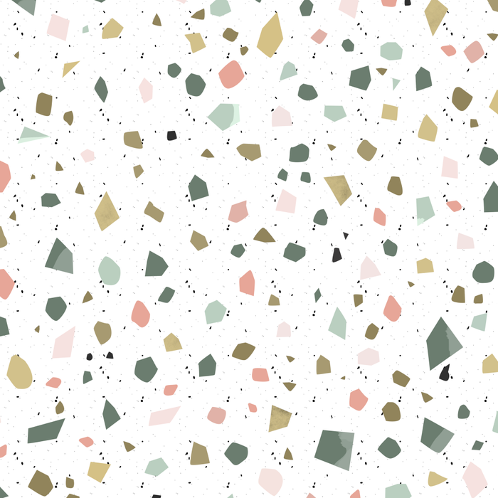 terrazzo stracciatella marble texture decorative pattern Coffee Mug Gallery Image 2