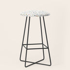 terrazzo stracciatella marble texture decorative pattern Stool Gallery Image 1