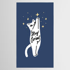 Stay Curious Cat Tablecloth Gallery Image 2