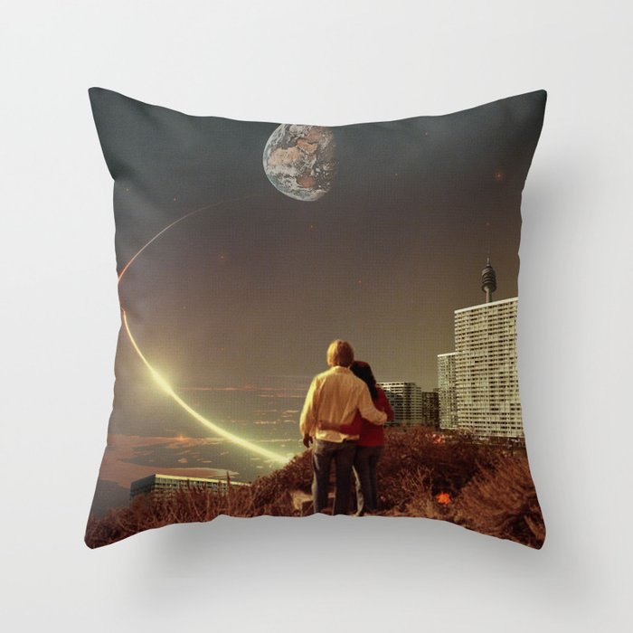 We Used To Live There, Too Throw Pillow Gallery Image 1