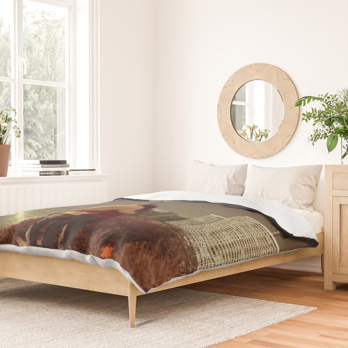 We Used To Live There, Too Duvet Cover Gallery Image 2